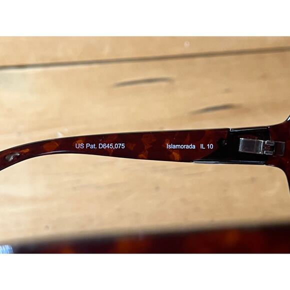 Costa Del Mar Islamorada IL 10 Women's sunglasses.  Tortoise shell print. w case - Picture 5 of 7